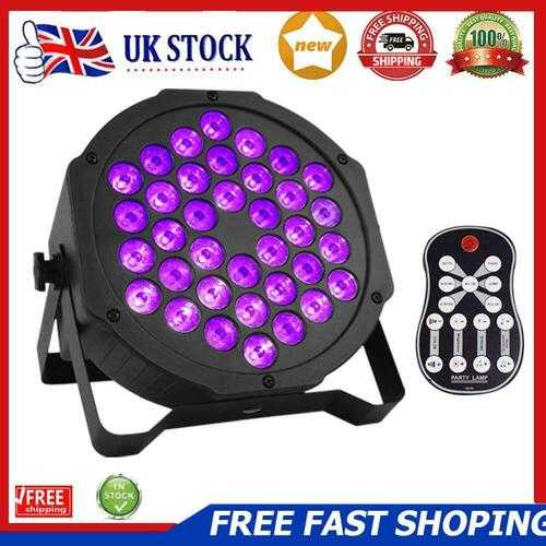 36 LED RGB Stage Light Sound Activated Color Changing Party Club Lamp (EU)