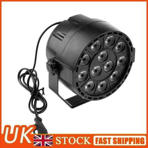 12LED Active Purple Stage Lighting Effect Party Spotlight Projecting Lamp