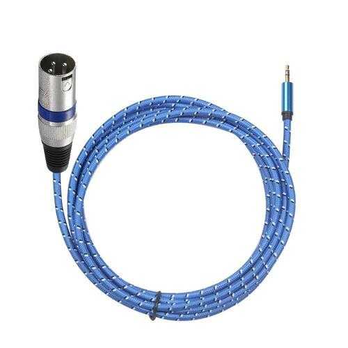 3m 3.5mm Stereo Male to XLR 3Pin Male Audio Microphone Adapter Cable Wire |8U