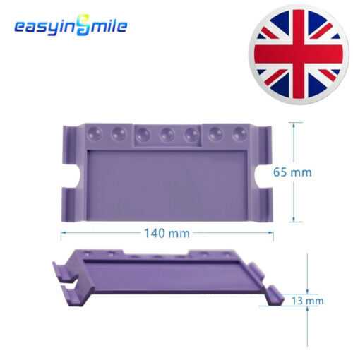 Autoclavable 1Pc Dental Mixing Stand Mixing Table With 7holes Purple 140*65*13MM