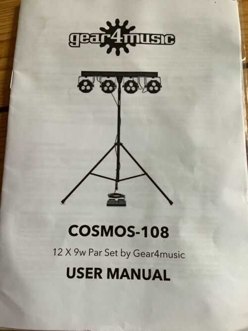 Stage Lights - 2 sets of Cosmos - 108 12x9w Par set by Gear 4 Music