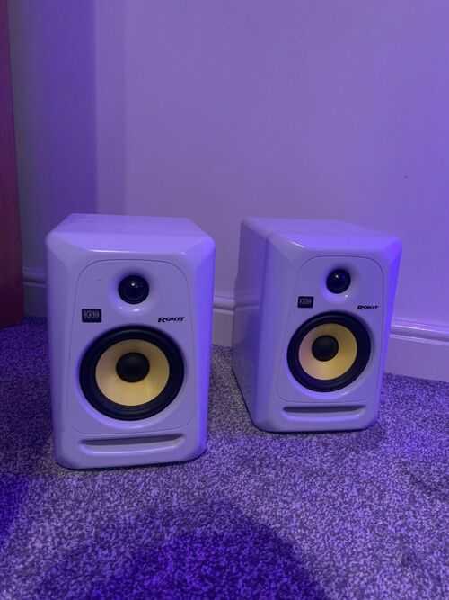 KRK Rokit RP5 G3 5 inch Studio Monitors (Pair) - WHITE Edition