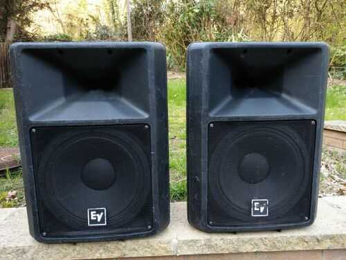 A PAIR of EV SX300's Speakers used