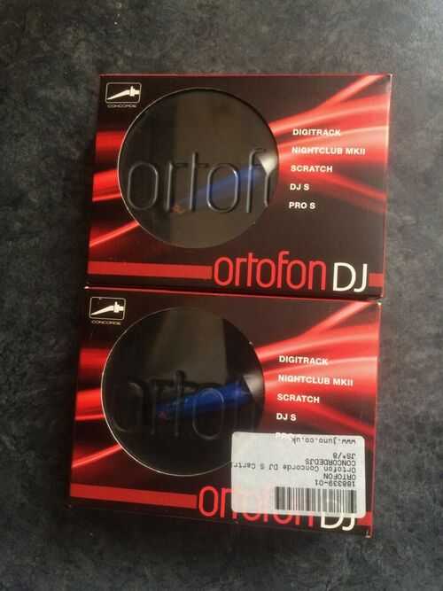 Ortofon Concorde Dj S Cartridge (Pair) - High Detail Vinyl Cartridges