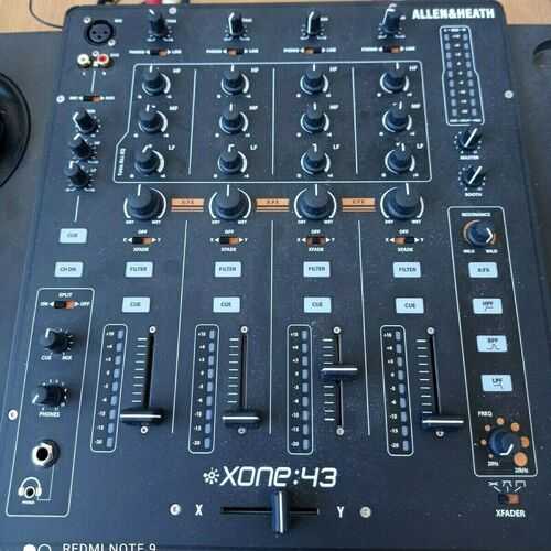 Allen and Heath Xone 43 DJ Mixer