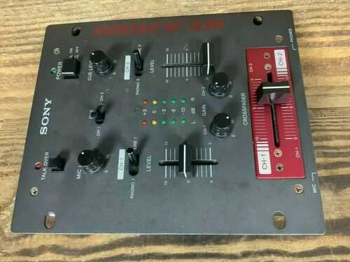 Genuine Sony Mx-DJ9000 Audio Mixer