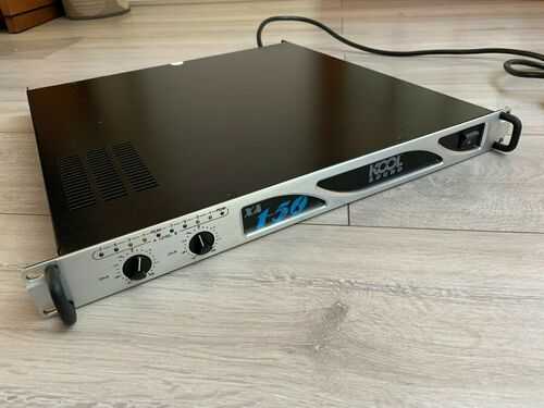 KOOL SOUND XA 150 Power Amplifier 1U Rack Mount