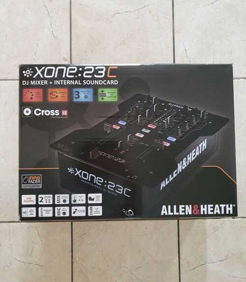 Allen and Heath Xone:23 Professional 2 Channel DJ Mixer with Filters