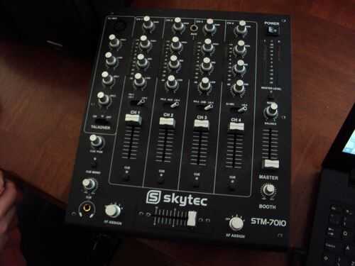 Skytec STM-7010 4- Channel Dj Mixer