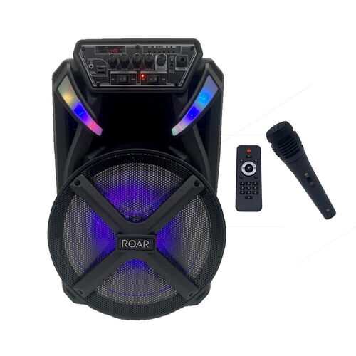 Roar RS-02 Portable Battery Bluetooth PA System Speaker inc Wired Mic *B-Stock*