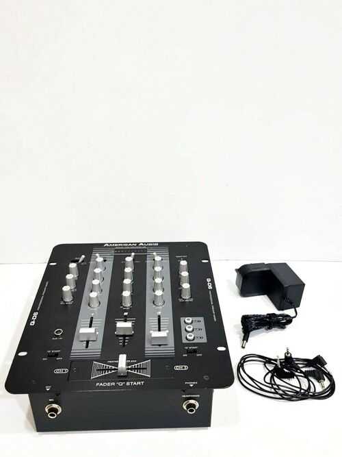 DJ MIXER AMERICAN AUDIO Q-D6 3-CHANNEL PROFESSIONAL PREAMP MIXER