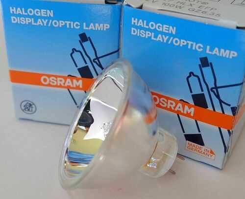 ABSTRACT TWISTER - OSRAM HALOGEN BULB - 12V-100W  HLX-EFP - GZ6.35 - XENOPHOT