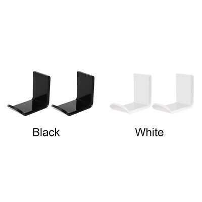 2pcs/pack Display Headphone Stand Acrylic Wall Mounted Gaming Headset Hanging