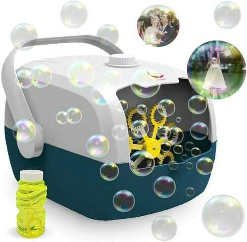 Automatic Bubble Machines for Kids USB Charge Bubble Maker Blower Kids Fun Toys