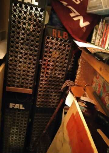 Vintage Original FAL Disco Light Towers Large two piece set