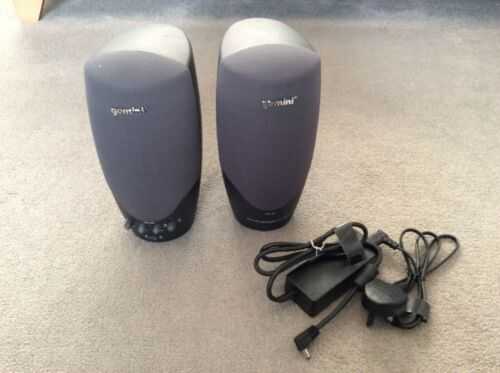 gemini Monitor speakers Active Speaker System Mixing Cd Records