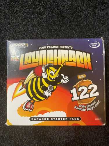 Zoom Karaoke The Launchpack Karaoke Starter Pack – 122 Of Greatest Songs 6 CDs