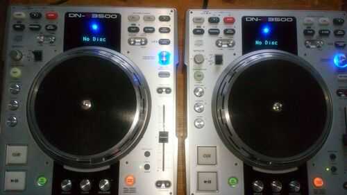 DENON DNS3500 DJ CD PLAYERS X 2