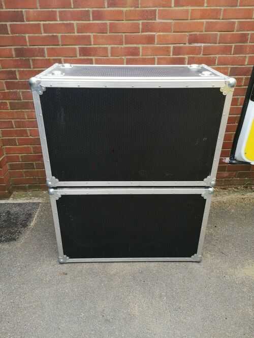 All 4x Large Professional Flight Cases