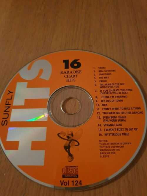 SUNFLY KARAOKE DISC VOLUME 124