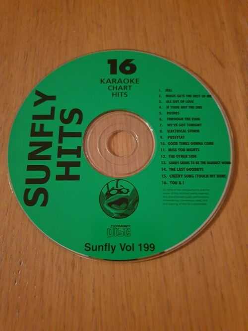 SUNFLY KARAOKE DISC VOLUME 199