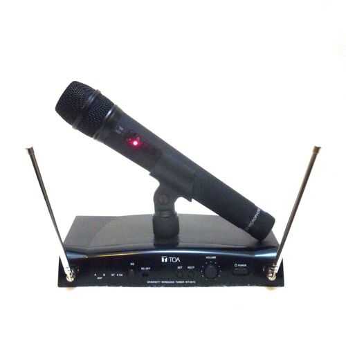 TOA WT-5810 Tuner WM-5225 G01 CH38 Wireless Handheld Cardioid Lectern Microphone