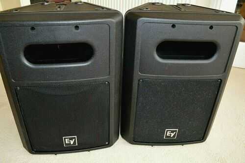 Pair of  Electrovoice EV SB122 Passive 12  400W RMS Sub woofers w/covers. Mint.