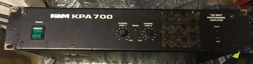 KAM KPA 700 POWER AMP DJ/DISCO