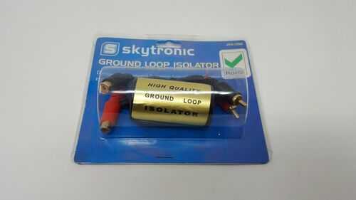 SKYtronic High Quality Ground Loop Isolator Noise Reduction Filter 201.086