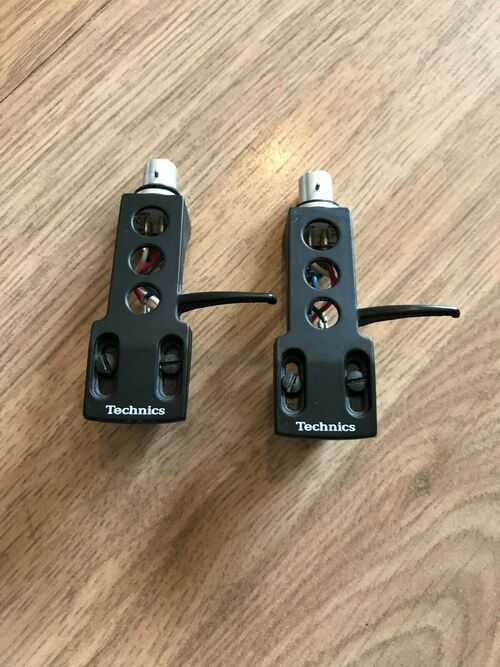 Technics 1200/1210 Head Shell and Stanton 500 mkII Heads (no stylus) Genuine