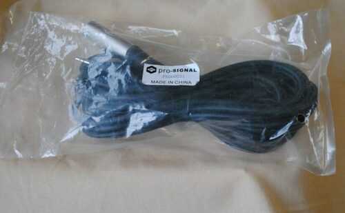 SPC pro-SIGNAL PSG00751 microphone lead.