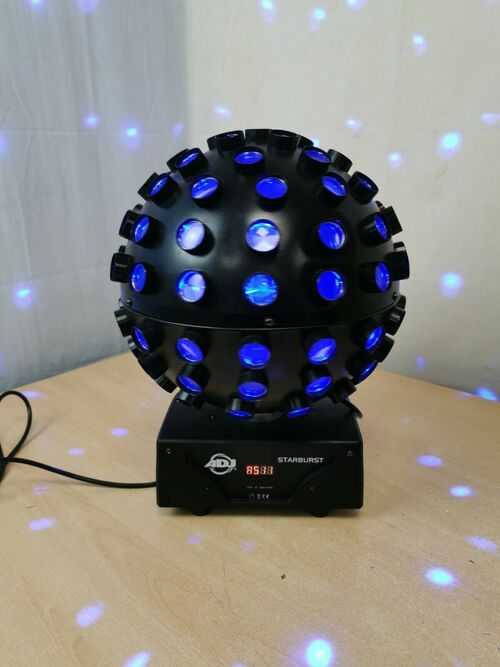 American DJ ADJ Starburst DJ Effect Light with Case AH 78826