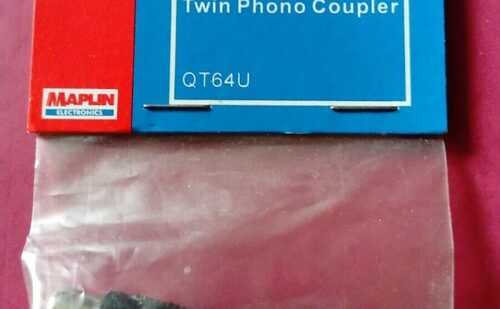 Maplin Twin Phono Coupler QT64U